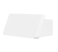 100pcs NFC Tags Inkjet NFC Cards Printable NFC Cards Programmable Ntag215 NFC Business Card Compatible with NFC Enabled Mobile Phones & Devices