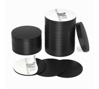 100pcs NFC Tags ntag215 NFC Stickers programmable NFC Tags Sticker Round Rewritable NFC Cards 504 Bytes Memory, Compatible with TagMo and NFC Enabled Devices