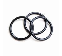 100Pcs Nitrile Rubber O-Ring Oil and Wear Resistant Cross Section 2.2mm, for Automotive and Industrial Sealing,OD x CS,15x2.2mm