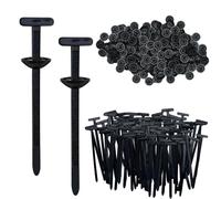 100Pcs Nylon Universal Cable Tie Buckle Heavy Duty Self-Locking Cable Ties Black Zip Ties for UV Resistant Quick Fastening for Automotive Repair Daily Use Home Office Workshop Outdoor (100)