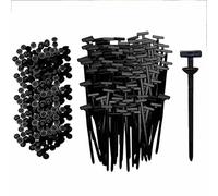 100PCS Nylon Universal Cable Tie Buckle,Heavy Duty Self-Locking Nylon Zip Ties Holder, 2025 New Heavy Duty Self-Locking Zip, Multipurpose Plastic Cable Ties Tool for Car Daily Repair