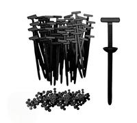 100PCS Nylon Universal Cable Tie Buckle,Heavy Duty Self-Locking Nylon Zip Ties Holder Clip,Wire NYL/on Zip Tie Holders,Multipurpose Universal Zip Tie Tool,Multipurpose Plastic Cable Ties Tool