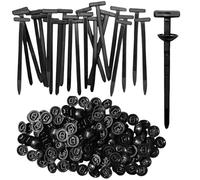 100Pcs Nylon Universal Cable Tie Buckle, Heavy Duty Self-Locking Nylon Zip Ties Holder, Multipurpose Plastic Cable Ties Tool for Car Daily Repair