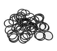 100Pcs O-Rings, Nitrile Rubber Washers Seal Ring | 9-26mm OD, 5-28mm ID, 1mm Width, O Ring Kit for Plumbing(14mmx16mmx1mm)