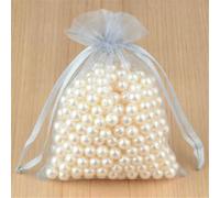 100Pcs Organza Gift Bags Wedding Party Favor Bags Jewelry Pouches Wrap 7x9/9x12/10x15cm Candy Box Packaging Birthday Gift Box