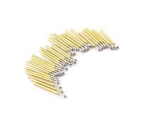 100PCS P75-E3 Spring Test Probe Pogo Pin Test Pin Dia 1.02mm Conical Head Dia 1.50mm Length16.5mm P75-E Test Tool for PCB Test