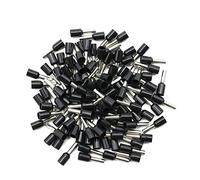 100pcs/Pack E0508 E7508 E1008 E1508 E2508 Insulated Ferrules Terminal Block Cord End Wire Connector Crimp Terminator
