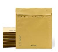 100pcs Padded Envelopes Bubble Mailers Self Seal Kraft Bubble Mailers Clothing Shipping Bags Kraft Padded Envelopes - SIDI (220x260mm)