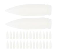 100pcs Paint Pen Nibs Nylon Soft Tips for Acrylic Marker Pens Artists | Wear Resistant Points Support Fine Lines and Steady Flow, Suitable for Teachers, Hobbyists, Education Use and Crafting