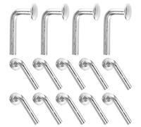 100pcs Pallet Rack Drop Pin Buckle Accessories Accessory Diy Shelving Units Bulk Pallets Pallet Rack Safety Beam Locker for Disengagement Safety of Punch Locking Palette Heavy Iron