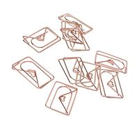 100pcs Paper Clips, Mail Letter Shaped Paper Clips Paperclips Cute Paper Clips Fun Paper Clips with Box Bookmark Clips Planner Clips for Paper Files Organizing Working Study