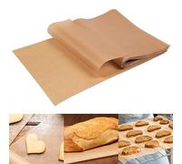 100Pcs Parchment Paper,Non Stick Baking Paper Sheets 8x12inch(20x30cm),Precut Greaseproof Paper,Greaseproof Paper Sheets,for Baking,Cooking,Grilling,Air Fryer and Steaming,Cookie Pans,Oven
