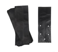 100PCS PE Plant Grow Bags, Nursery Pots with Drain Holes for Enhanced Water Permeability, Suitable for Vegetables, Fruits, and Flower (17x30cm)