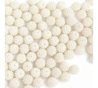 100pcs Pearl Bubblegum Beads, ZODKSNO 14mm Berry Acrylic Imitation Pearl Chunky Beads for Jewelry Making