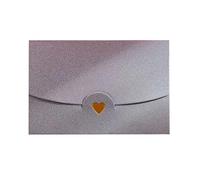 100Pcs Pearlescent Mini Gift Card Envelopes 10.5x7cm Wedding Invitation Envelopes