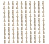 100Pcs Peg Dolls 3/4x2 Inch Unfinished Wooden Dollhouse People Cute Blank Wooden Dolls for DIY Art Craft, Painting & Home Decor Toys Wood Pegs Peg People