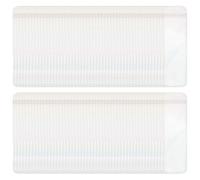100Pcs Pen Packaging Bags, Resealable Zipper Clear Plastic Bags for Lip Gloss, Jewelry, Cosmetics & Candy