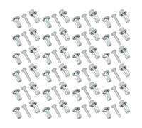 100pcs Petal Nut Expansion Screw Hollow Wall Anchors | Zinc Plated Carbon Steel, Rapid Expansion Mechanism, for Light Fixtures, Outdoor Facility Maintenance