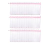 100pcs Pink Organza Drawstring Party Gift Bags