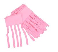 100pcs Pink PVC Blank Wristbands Locking Clasp for Patients | Waterproof, Tear Resistant Writable Area, 100 Hospital Supply Pack, Clinic Use