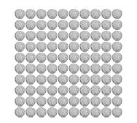 100Pcs Pipe Ball Screen Filter 16mm Stainless Steel Washable Easy to Store Carry Install Pipe Screen Filter Mesh Ball Wire Ball for Smoking