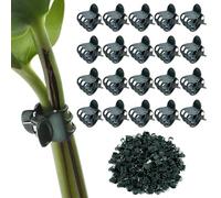 100Pcs Plant Clips, Orchid Clips, Plastic Plant Support Clips, Garden Plants Clips for Climbing Plants, Climbing Plant Clips for Orchids, Tomatoes, Peppers, Seedlings, Grape Vines