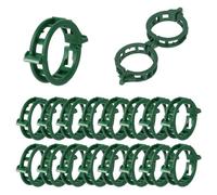 100PCS Plant Support Clips for Climbing Plants - Reusable Garden Vine Clips for Tomatoes, Cucumbers, Peas & Flowers - Sturdy Plant Clips for Growth (Green)