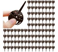 100PCS Plant Tools, Garden Accessories for Plants Bonsai Fertilizer Pellets Holder Essential Reusable Fertilizer Box, Big.