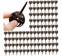 100PCS Plant Tools, Garden Accessories for Plants Bonsai Fertilizer Pellets Holder Essential Reusable Fertilizer Box, Big..