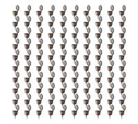 100Pcs Plastic Bonsai Fertilizer Dispenser Basket with Lid for Orchids Flowers Small Plants, Reusable Garden Tool for Controlled Nutrient Release and(Large)