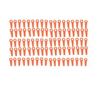 100Pcs Plastic Cutter Blades Lawn Mower Cutting