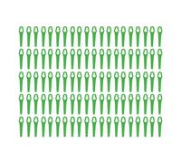 100Pcs Plastic Cutter Blades Lawn Mower Cutting