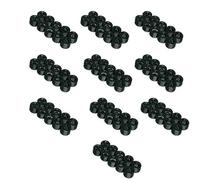 100pcs Plastic Focusing Collimating Lens for 200nm-1100nm Blue Red Green IR Laser Dot Focus Point M9 P0.5