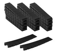 100Pcs Plastic Furniture Wedge Leveller Shims for Uneven Floors Furniture | Adjustable leveling spacers, ideal shims for chairs, doors, toilets and wardrobes to stabilize wobbly furniture easily