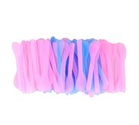 100pcs Plastic Mask Mixing Spoon for Makeup Application and Sampling