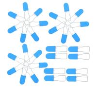 100pcs Plastic Padlock Security Seals with Metal Wire