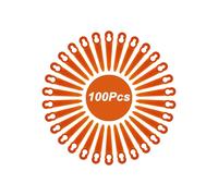 (100Pcs) Plastic Replacement Blades for Grass Trimmer Compatible with STIHL Polycut 2-2