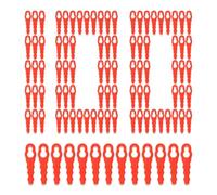 100Pcs Plastic Replacement Grass Trimmer Head Blades Compatible with Polycut 2-2 Polycut 3-2 Grass Trimmer FSA 45 FSA 57 FSE 52,Sun Joe 24V-GT10, Redback Swift 40V