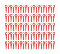 100Pcs Plastic Trimming Blades Lawn Mower Gourd