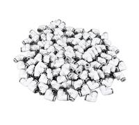 100Pcs Pneumatic Straight Push Quick Release Connector, Air Tool Pneumatic Connector, Push to Connect Tube Fittings for PU Hose or Nylon Pipe, 8mm OD, M5x0.8 Thread, NBR Sealing