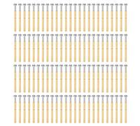 100pcs Pogo Pin Spring Test Tools, PCB Testing Pogo Probe Pin, 2.36mm Tube Diameter 34mm Length Brass Spring Loaded Test Probe for Electronic Components Burn In and Data