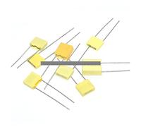 100pcs Polypropylene Film 100V 1nF ~ 1uF 104J 100nf 220nf 10nf 47nf 22nf 1nf 0.47uf 0.1uf Correction capacitor BIANMTSW(1uF(105))