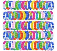 100pcs pop Random Bracelet,Pop Bubble Fidget Sensory Toys, Pop Toy Bulk for Party Favor, Classroom Student Prizes Easter Basket Goodie Bag Stuffers Christmas Valentine Gift for Kid