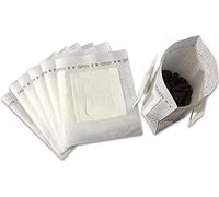 100Pcs Portable Coffee Filter Paper Bag Hanging Ear Drip Coffee Bag Single Serve Disposable Drip Coffee Filter Bag Perfect for Travel, Camping, Home, Office