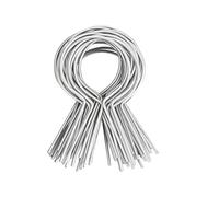 100pcs Practical Sturdy Metal Chain Link Fence Tie 11 Gauge Accessory for Quick and Secure Farm and Garden Setups Metal Fence Tie
