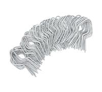 100pcs Practical Sturdy Metal Chain Link Fence Tie 11 Gauge Accessory for Quick and Secure Farm and Garden Setups Metal Fence Tie
