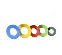 100pcs Precision 7075 Aluminum Flat Washers - DIY Anodized Color Shims M3/M4/M5/M6/M8/M10 For Model Making for Screws Bolts(Black,M3x6x1.5)
