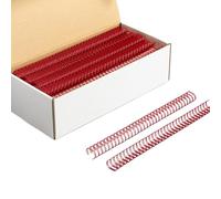 100Pcs Professional Binding Rings Heavy Duty Metal Binding Coils for School Supply 23 Holes 24 Holes or 34 Hole Meeting Document Binder