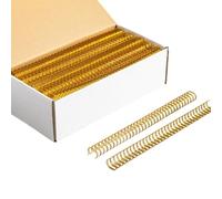 100Pcs Professional Binding Rings Heavy Duty Metal Binding Coils for School Supply 23 Holes 24 Holes or 34 Hole School Binding Rings