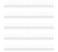 100Pcs Professional Ceramic Leveling Tool Clips Spiraling Spacers Wadge for Laying Wall Floor Construction Tool Leveler Spacers Clips